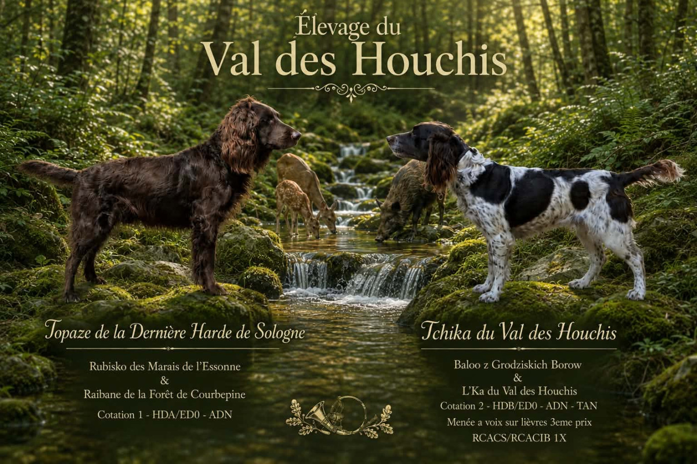 Chiots à naitre mi septembre